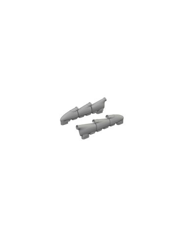 Hurricane Mk.IIc w/ rounded exhausts for Arma Hobby 