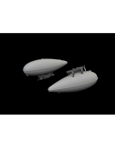 P-51B/C 75gal drop tank early PRINT 