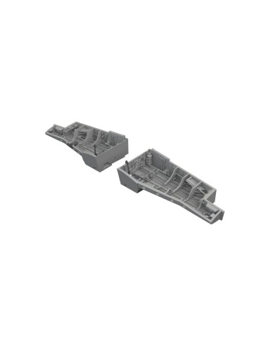 P-51B/C wheel bay PRINT 1/48 