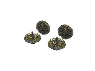 B-17F engines 1/48 