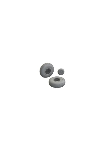 B-17F wheels block tread 1/48 
