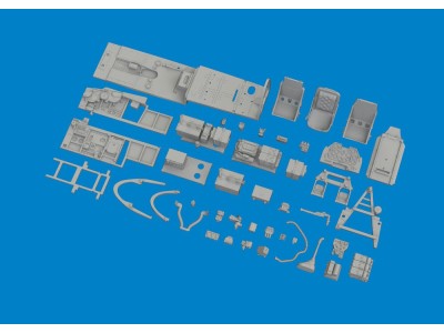 P-51B Birdcage canopy cockpit PRINT  EDUARD 