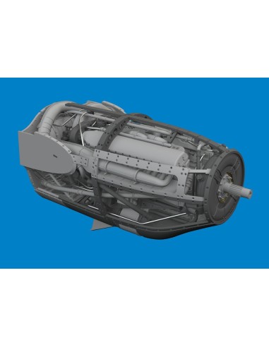 P-38F/G left engine PRINT 