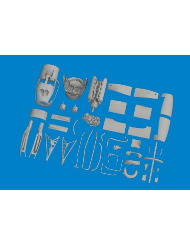 P-38F/G left engine PRINT 