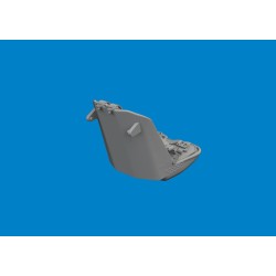 Fw 190A seat w/ integral belts PRINT  EDUARD 