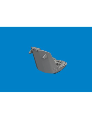 Fw 190A seat w/ integral belts PRINT  EDUARD 