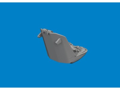Fw 190A seat w/ integral belts PRINT  EDUARD 