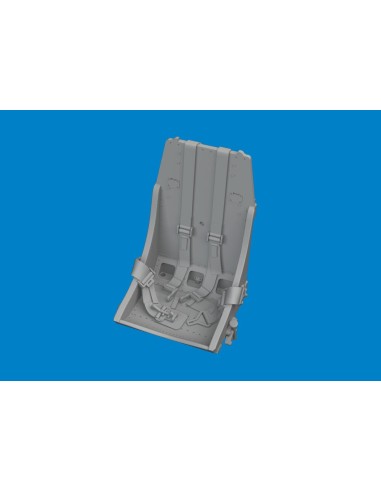 P-51B/C seat w/ integral belts Type 2 PRINT  EDUARD 