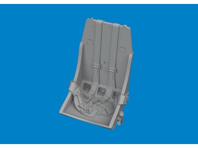 P-51B/C seat w/ integral belts Type 2 PRINT  EDUARD 