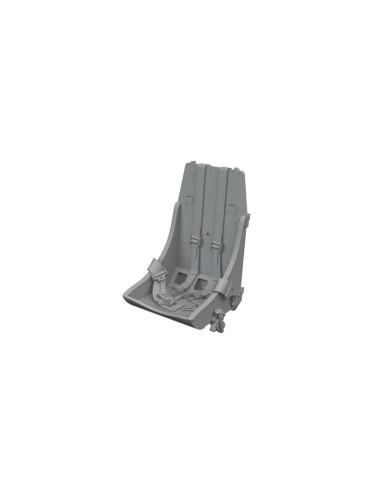 P-51B/C seat w/ integral belts Type 2 PRINT  EDUARD 