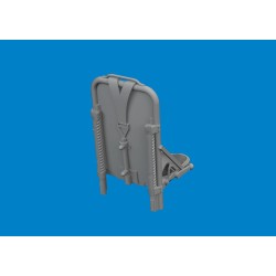 P-51B/C seat w/ integral belts Type 3 PRINT  EDUARD 