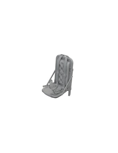 P-51B/C seat w/ integral belts Type 3 PRINT  EDUARD 