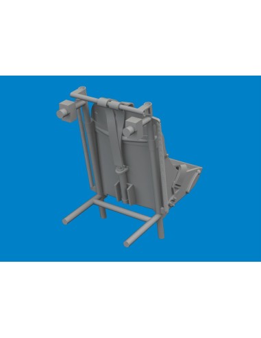 F4U-1A seat w/ integral belts PRINT 