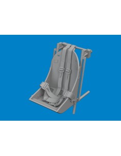 F4U-1A seat w/ integral belts PRINT  2