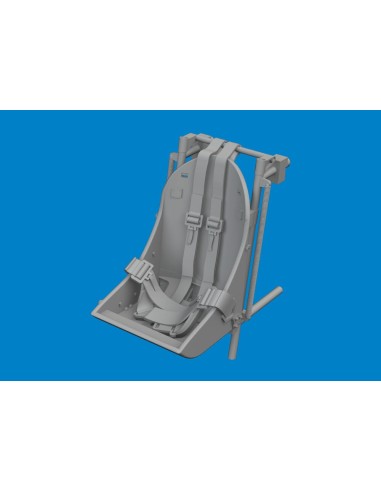 F4U-1A seat w/ integral belts PRINT 