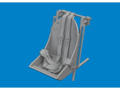 F4U-1A seat w/ integral belts PRINT 