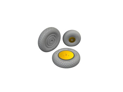 P-39 wheels early   ARMA HOBBY 