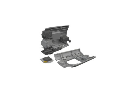 P-40E radio compartment PRINT  EDUARD 