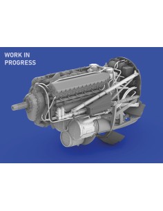 P-40E engine PRINT  EDUARD  2