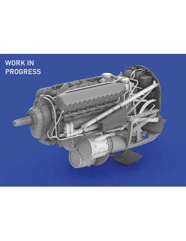 P-40E engine PRINT  EDUARD 