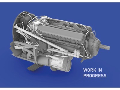 P-40E engine PRINT  EDUARD 
