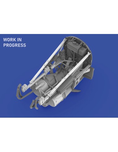 P-40E engine PRINT  EDUARD 