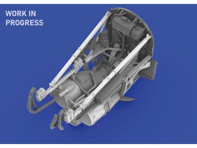 P-40E engine PRINT  EDUARD 