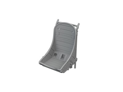 P-40 seat Type 1 PRINT  EDUARD 