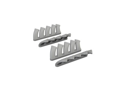 Mosquito exhaust stacks PRINT  TAMIYA 
