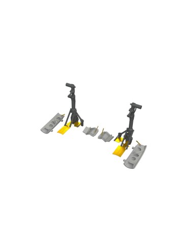 P-40E undercarriage legs PRINT  EDUARD 