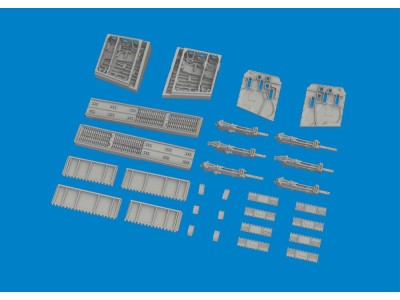 P-40E gun bays PRINT  EDUARD 