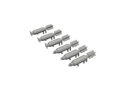 P-40 30lb frag bombs PRINT  EDUARD 