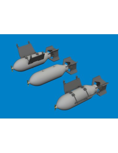 P-40 500lb M64 US bombs  EDUARD 