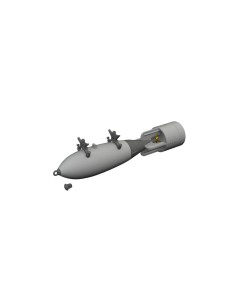 P-40 500lb GP British bomb PRINT  EDUARD 