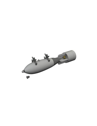 P-40 500lb GP British bomb PRINT  EDUARD 