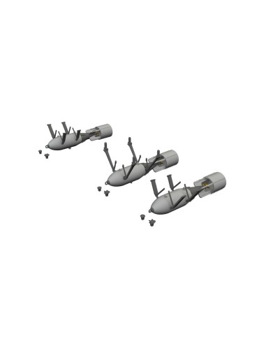 P-40 250lb MC British bombs PRINT  EDUARD 