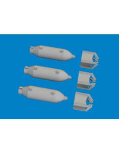P-40 100lb M30 US bombs PRINT  EDUARD 