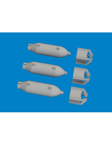 P-40 100lb M30 US bombs PRINT  EDUARD 