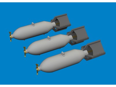 P-40 100lb M30 US bombs PRINT  EDUARD 