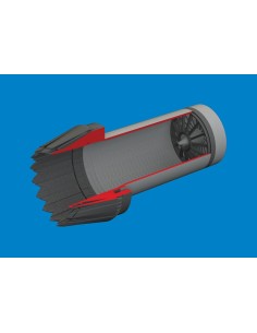 F-35C exhaust nozzle PRINT  TAMIYA 