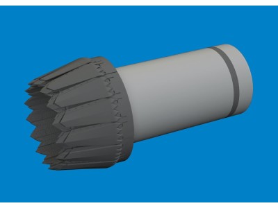 F-35C exhaust nozzle PRINT  TAMIYA 