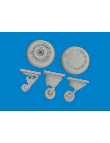 F4F-4 wheels early  ACADEMY 