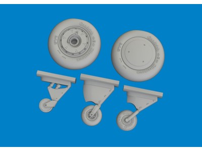 F4F-4 wheels early  ACADEMY 