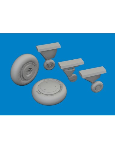 F4F-4 wheels early  ACADEMY 