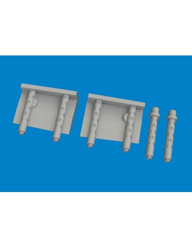 F4F-4 gun barrels PRINT  ACADEMY 