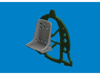 A6M5 seat PRINT  EDUARD 