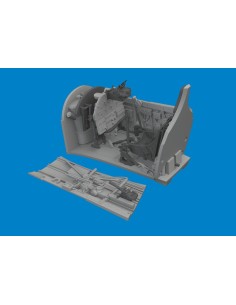 P-40E cockpit PRINT  EDUARD 