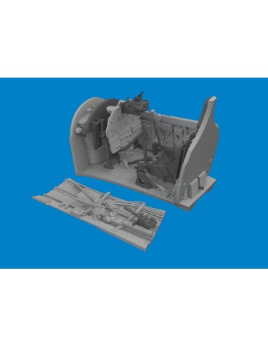 P-40E cockpit PRINT  EDUARD 