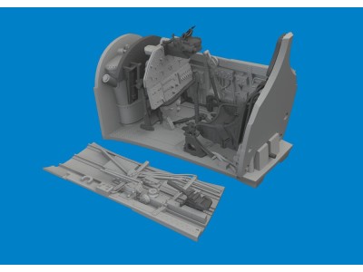 P-40E cockpit PRINT  EDUARD 