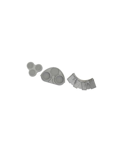 P-40E radiators upgrade set PRINT  EDUARD 